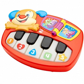 Пианино - Щенок из серии Смейся и учись (Fisher Price, DLK15sim)